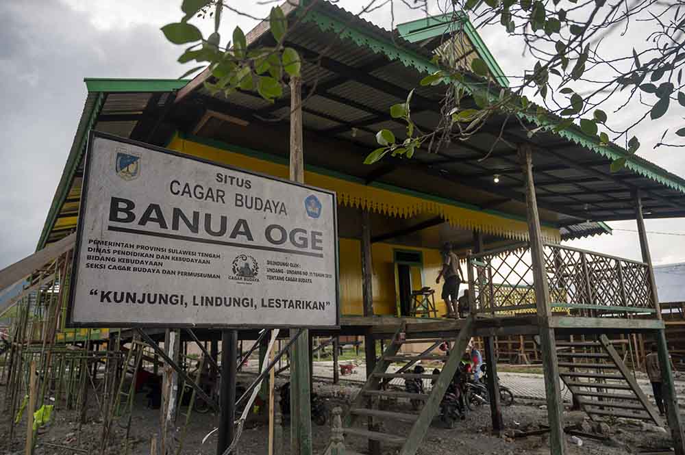 Pemugaran Situs Cagar Budaya Banua Oge