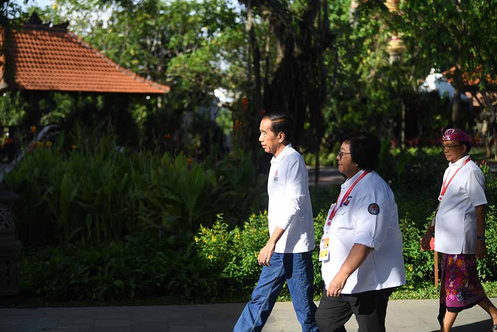 Kunjungi Pembibitan Mangrove di KTT G20