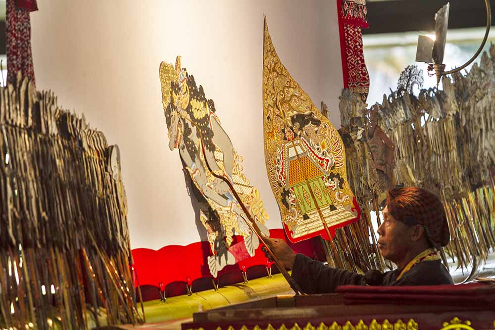 Pementasan Wayang Kulit di Keraton Yogyakarta