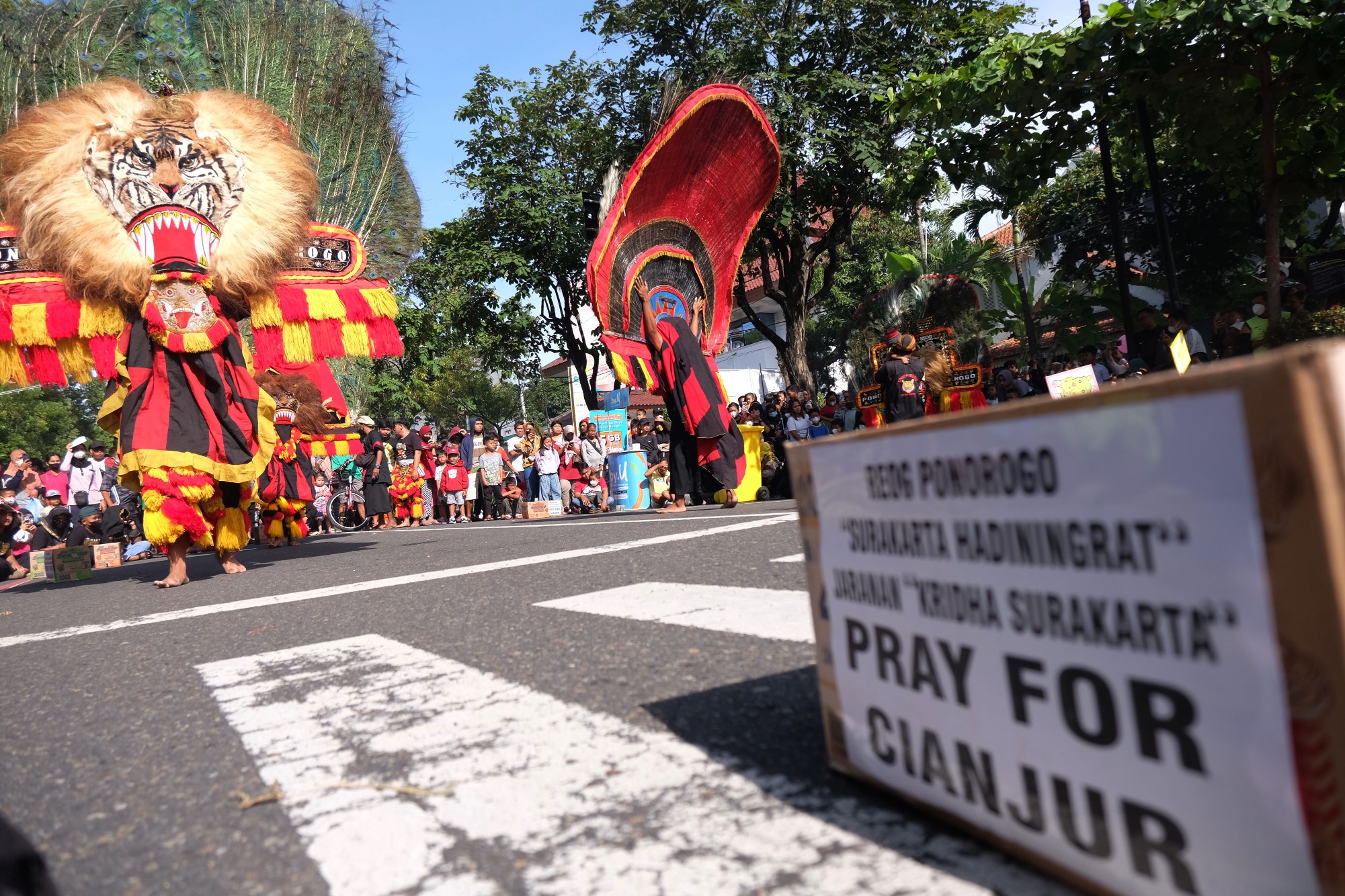 Reog Ponorogo Gelar Aksi Donasi Bertajuk Pray For Cianjur