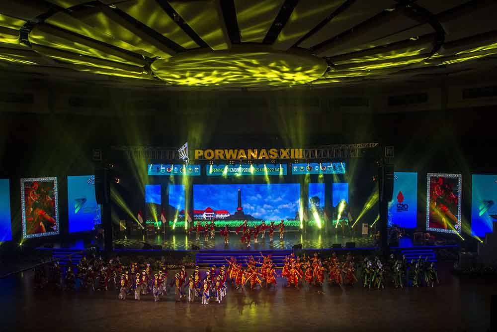  Pembukaan Pekan Olahraga Wartawan Nasional (Porwanas) XII 2022 