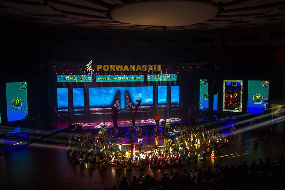  Pembukaan Pekan Olahraga Wartawan Nasional (Porwanas) XII 2022 