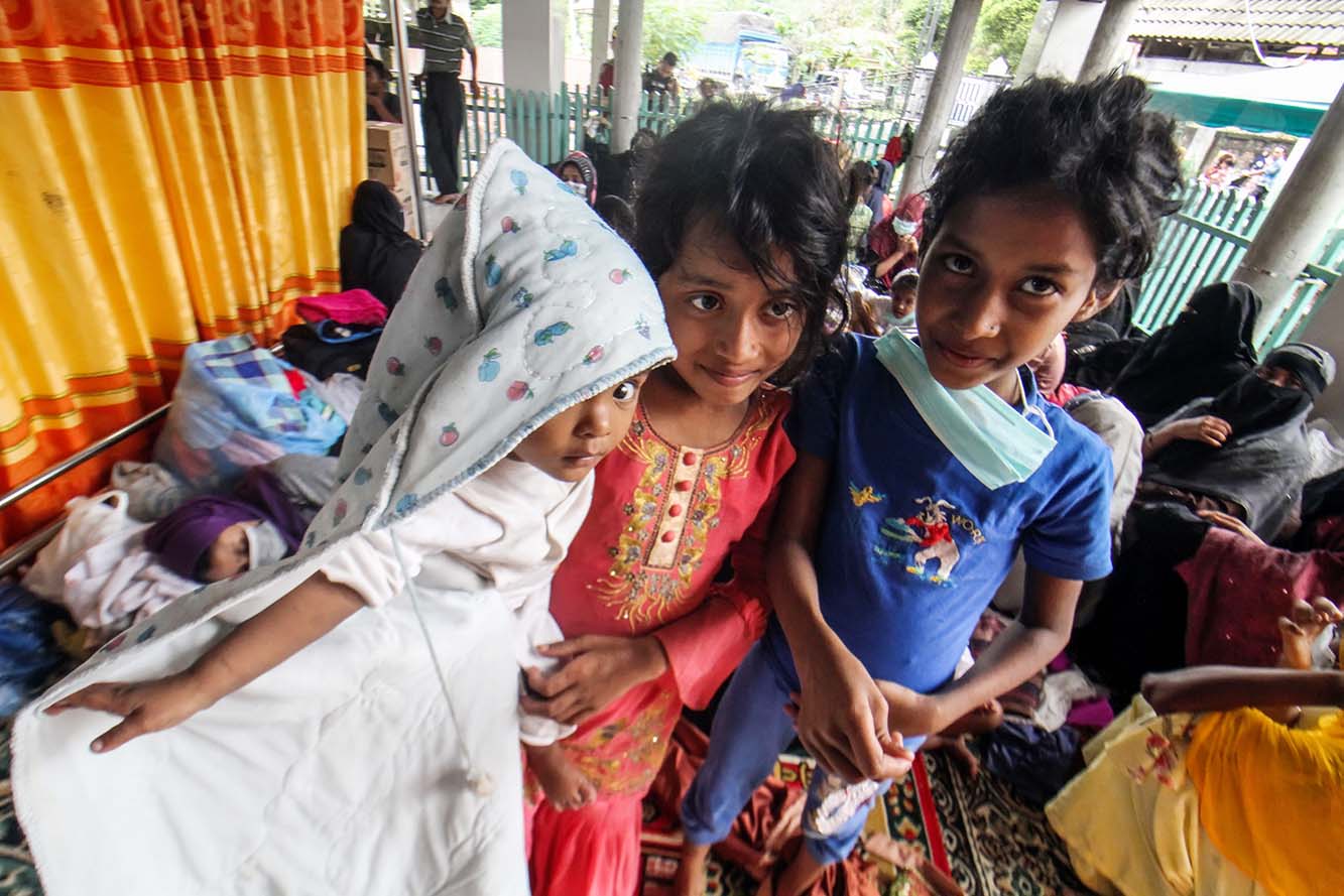 110 Imigran Etnis Rohingya Terdampar di Krueng Mane Aceh