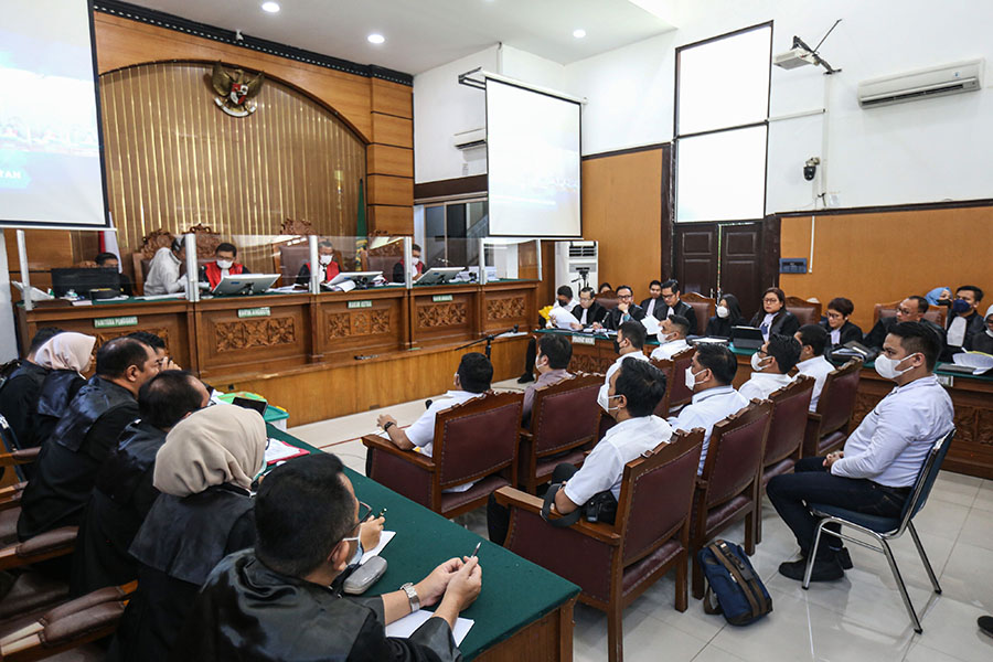 Sidang Lanjutan Sambo dan Putri Dengarkan 10 Saksi 