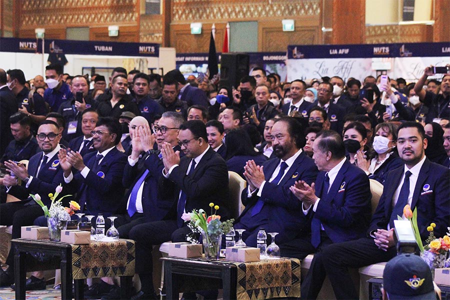 Anies Hadir di Puncak Peringatan HUT ke-11 Partai NasDem 