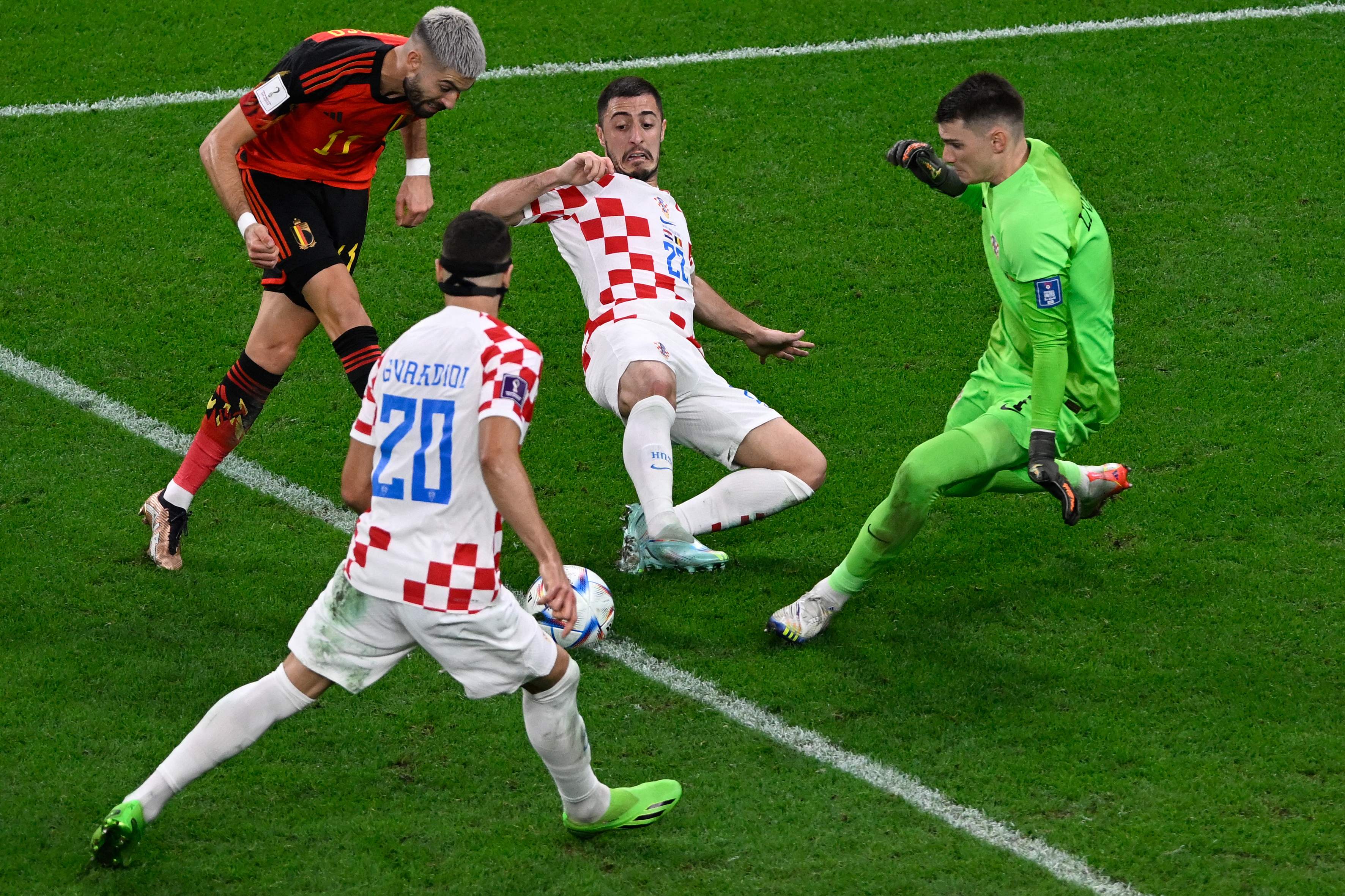 Bermain Imbang Melawan Belgia, Kroasia Melaju 16 Besar