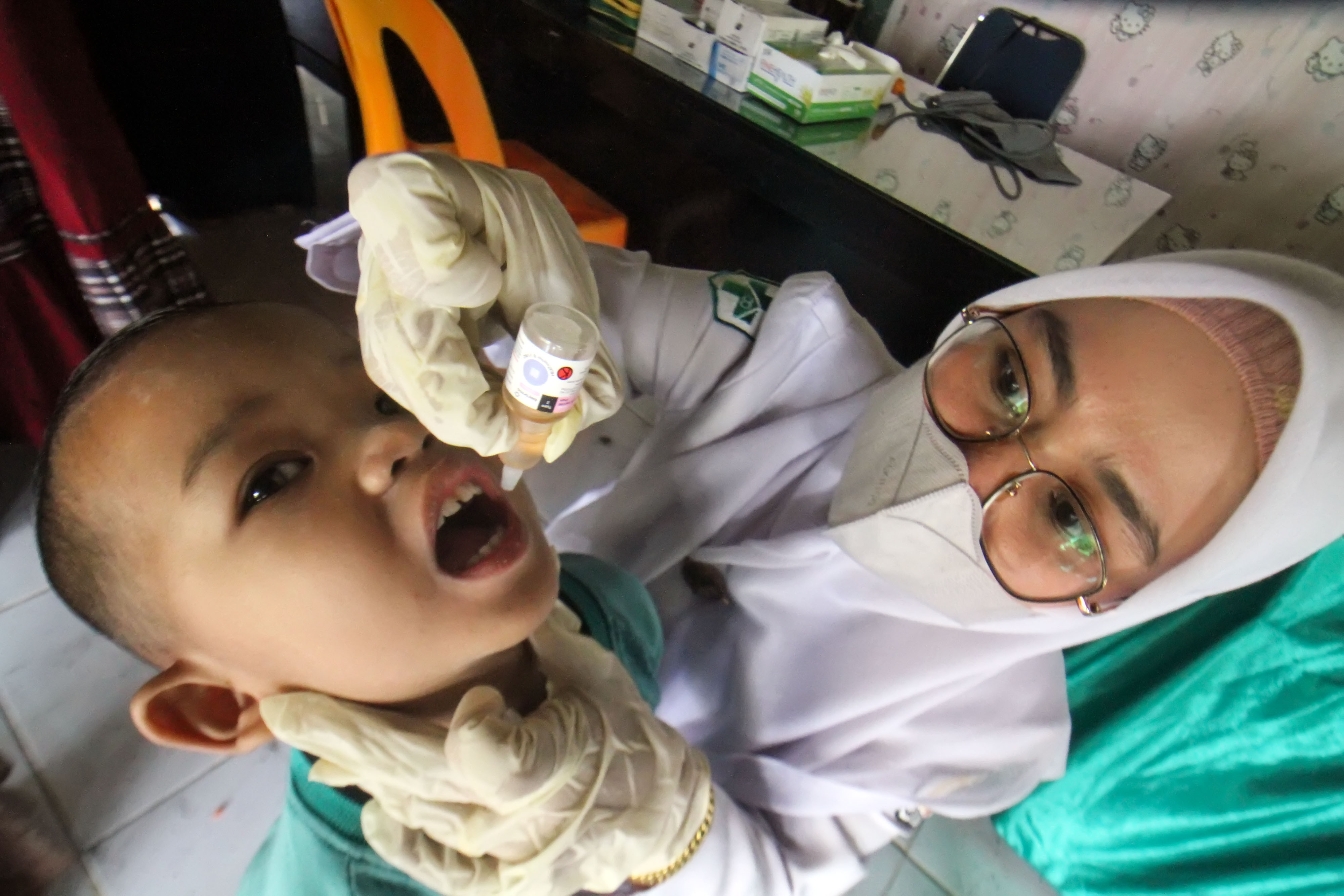 Sub PIN Polio Serentak di Aceh Utara