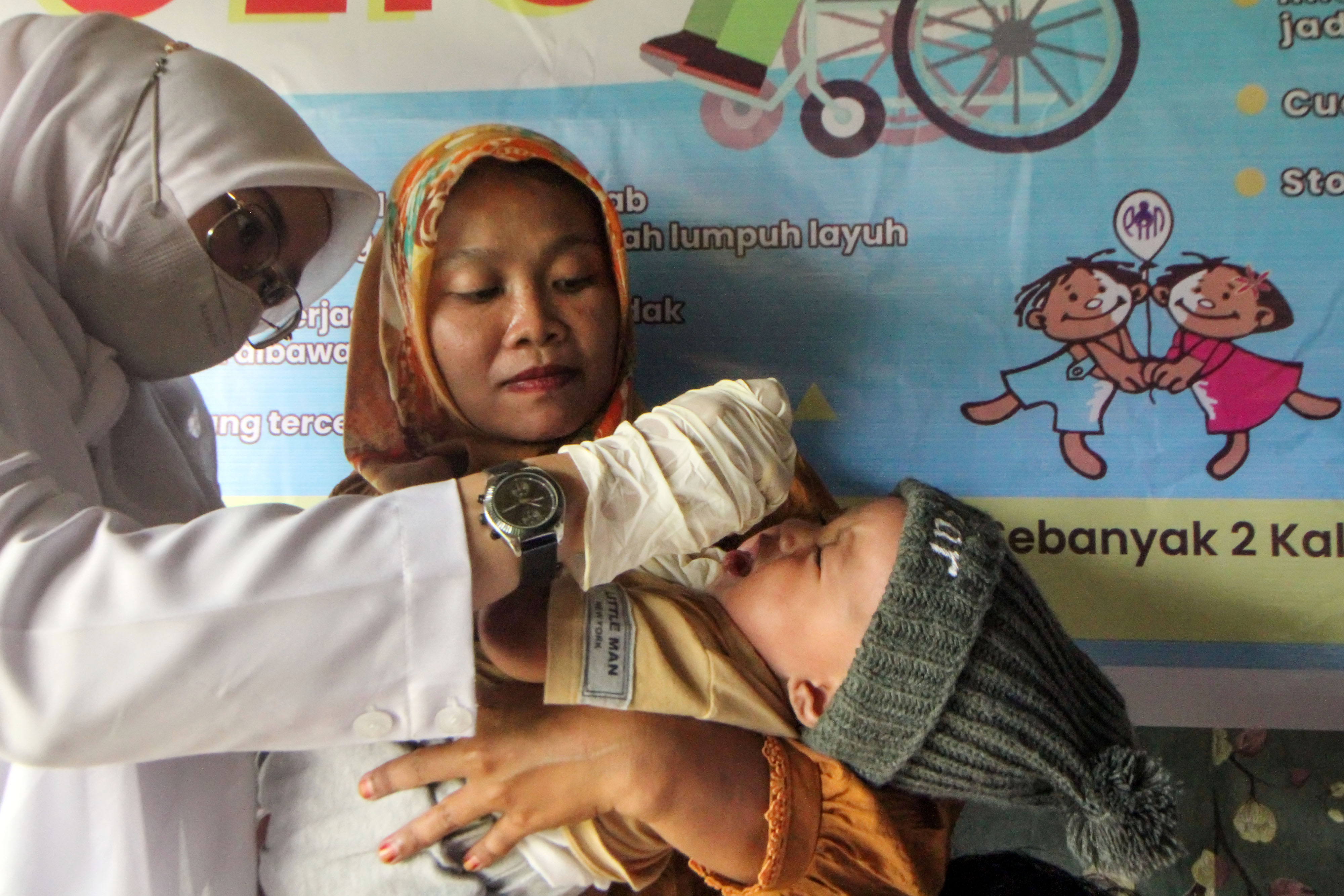 Sub PIN Polio Serentak di Aceh Utara