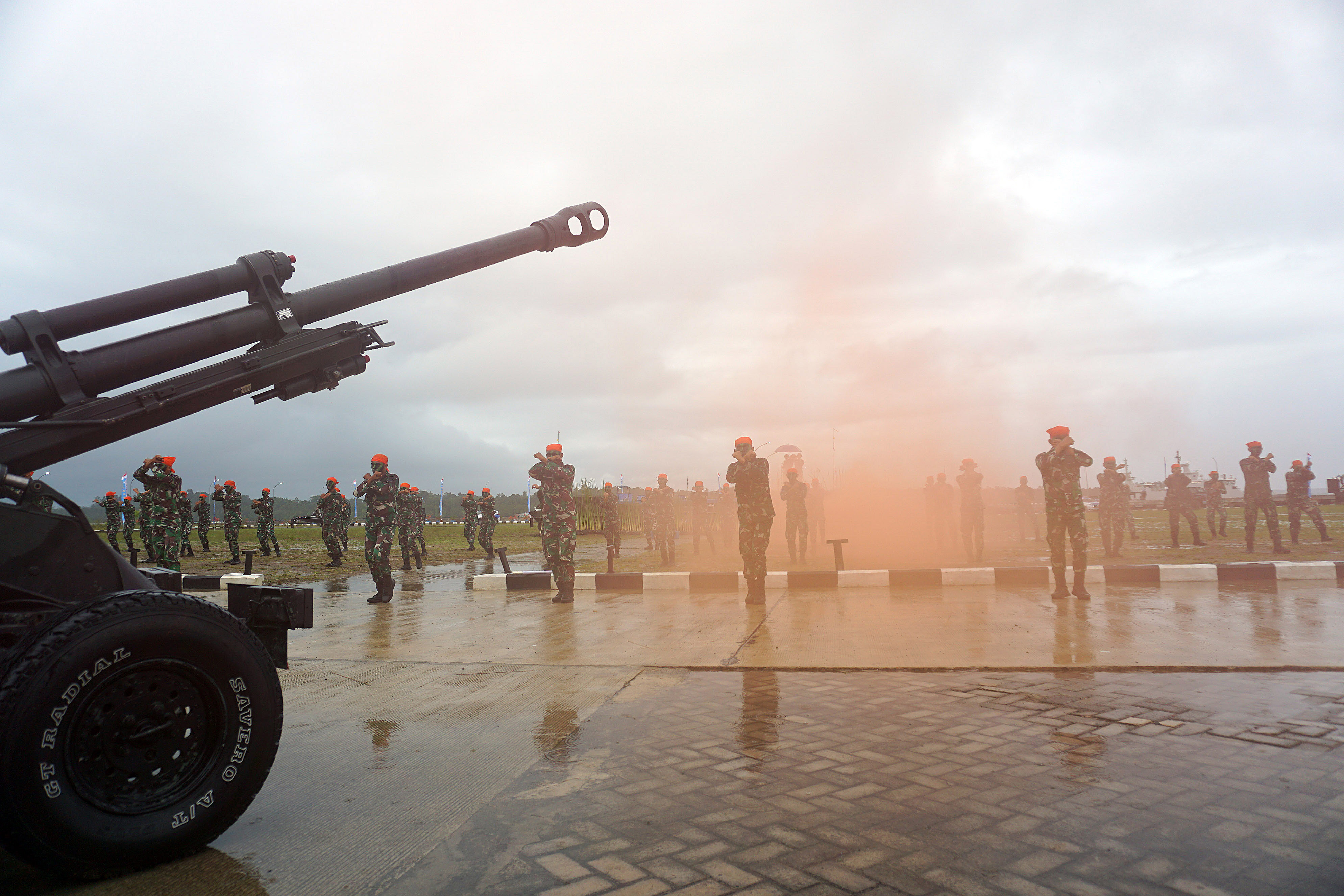 Peringatan Hari Armada RI di Sorong
