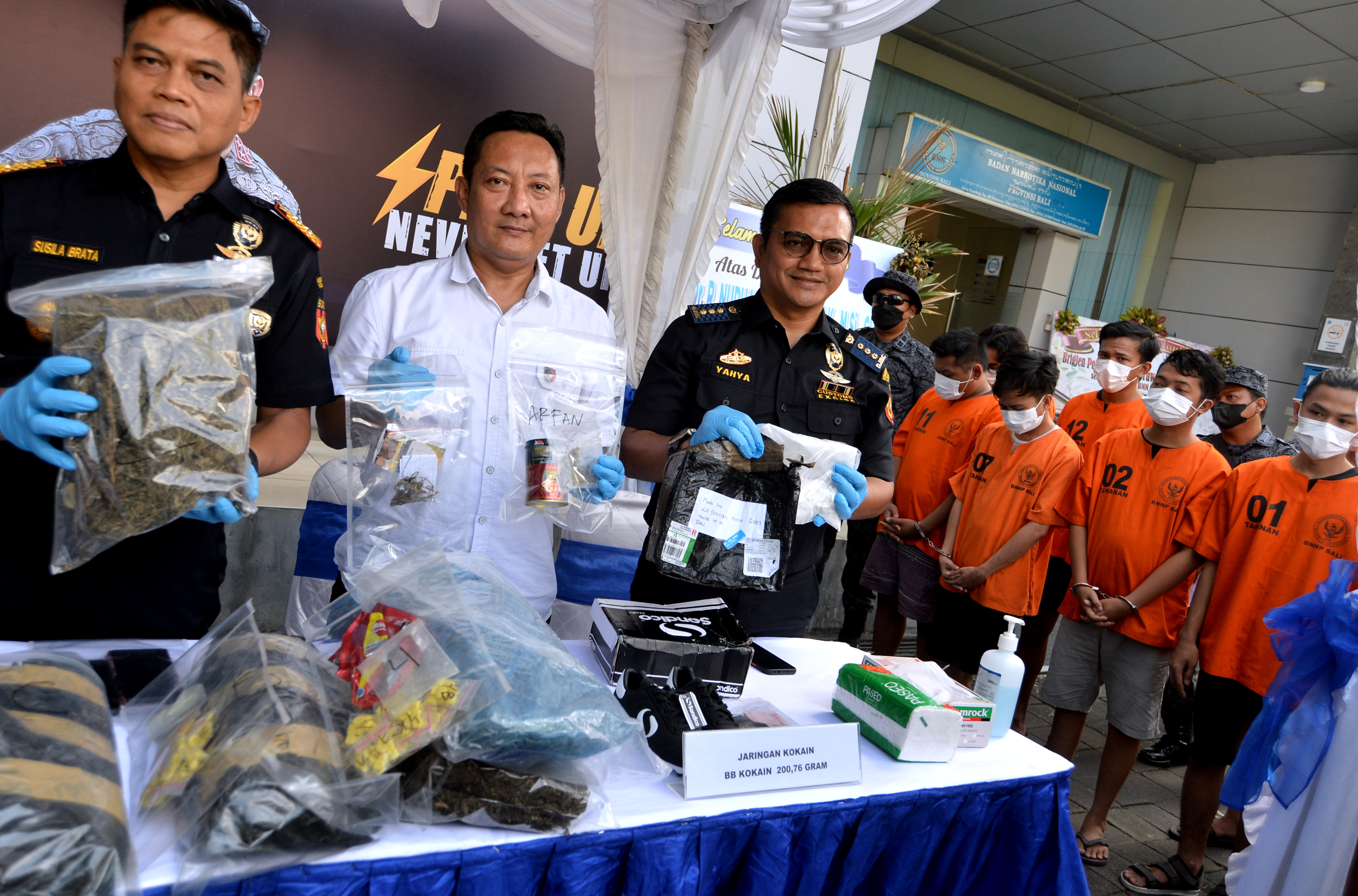 Pengungkapan Kasus Peredaran Narkotika di Bali
