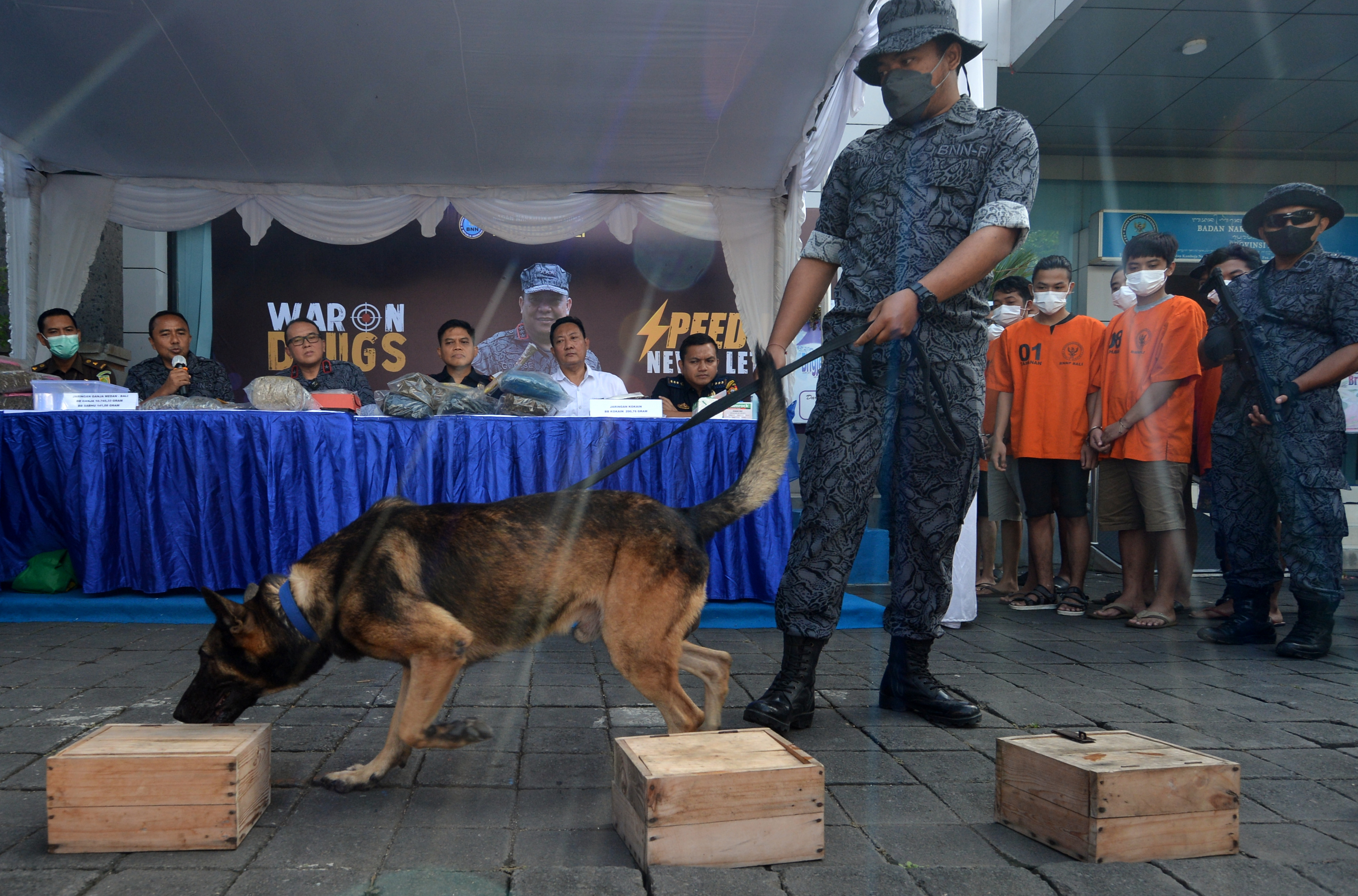 Pengungkapan Kasus Peredaran Narkotika di Bali
