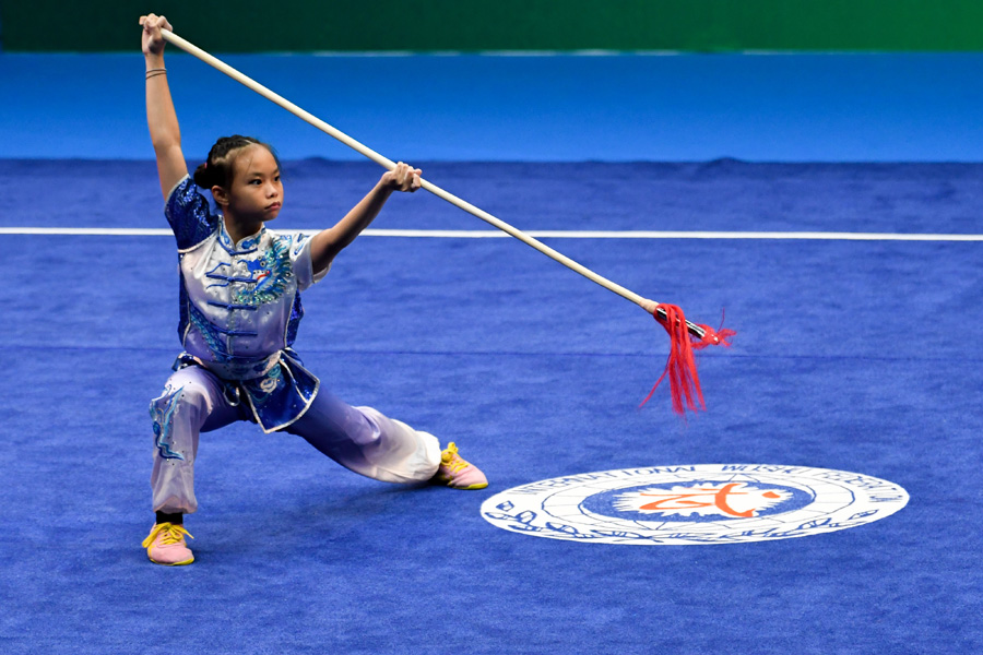 Anasera Zahraa Raih Emas Kejuaraan Dunia Wushu Junior