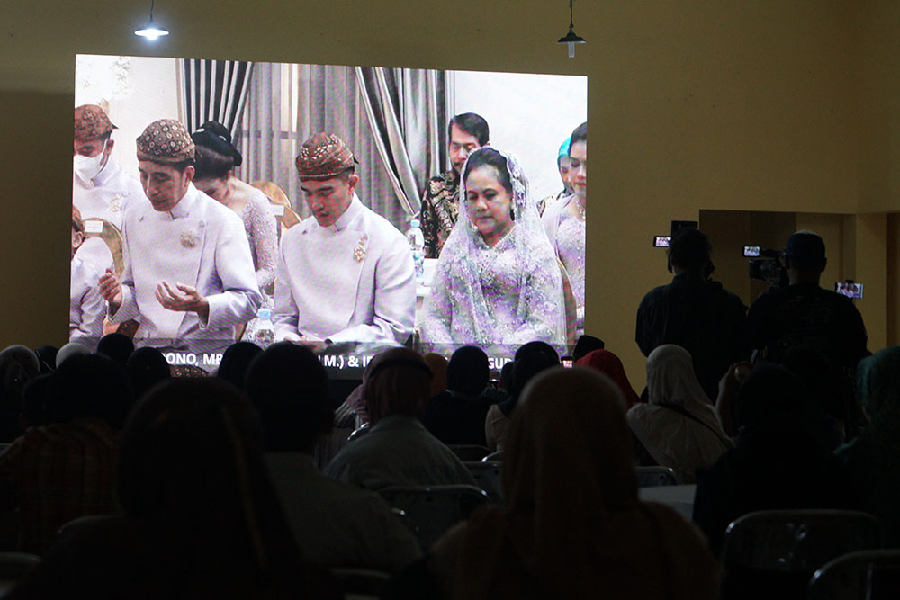 Midodareni Pernikahan Kaesang dan Erina