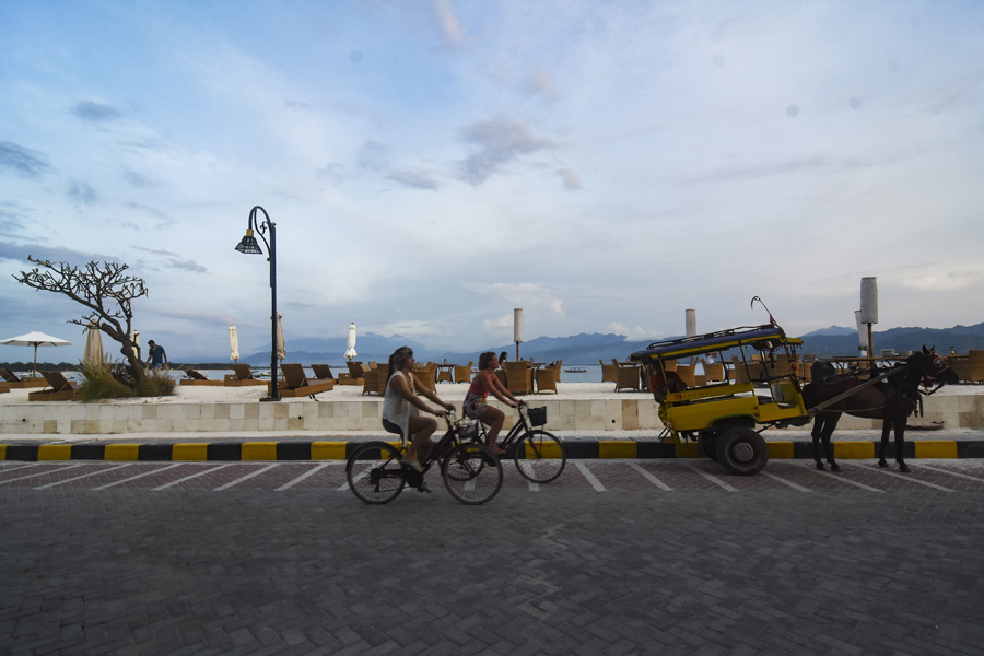 Wisatawan Kunjungi Gili Trawangan Jelang Akhir Tahun