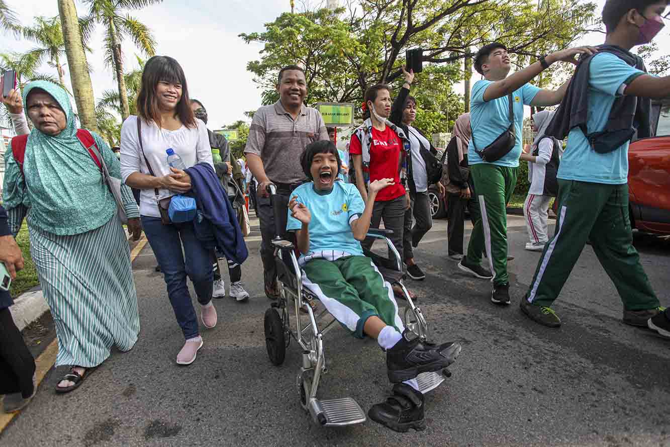 Peringatan Hari Disabilitas Internasional 2022 di Dataran Engku Putri Batam Center