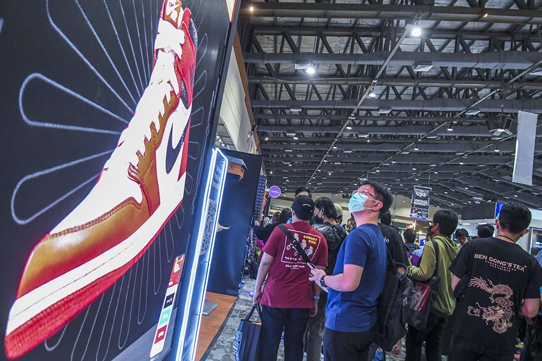 Urban Sneaker Society 2022 di Jakarta Convention Center Senayan
