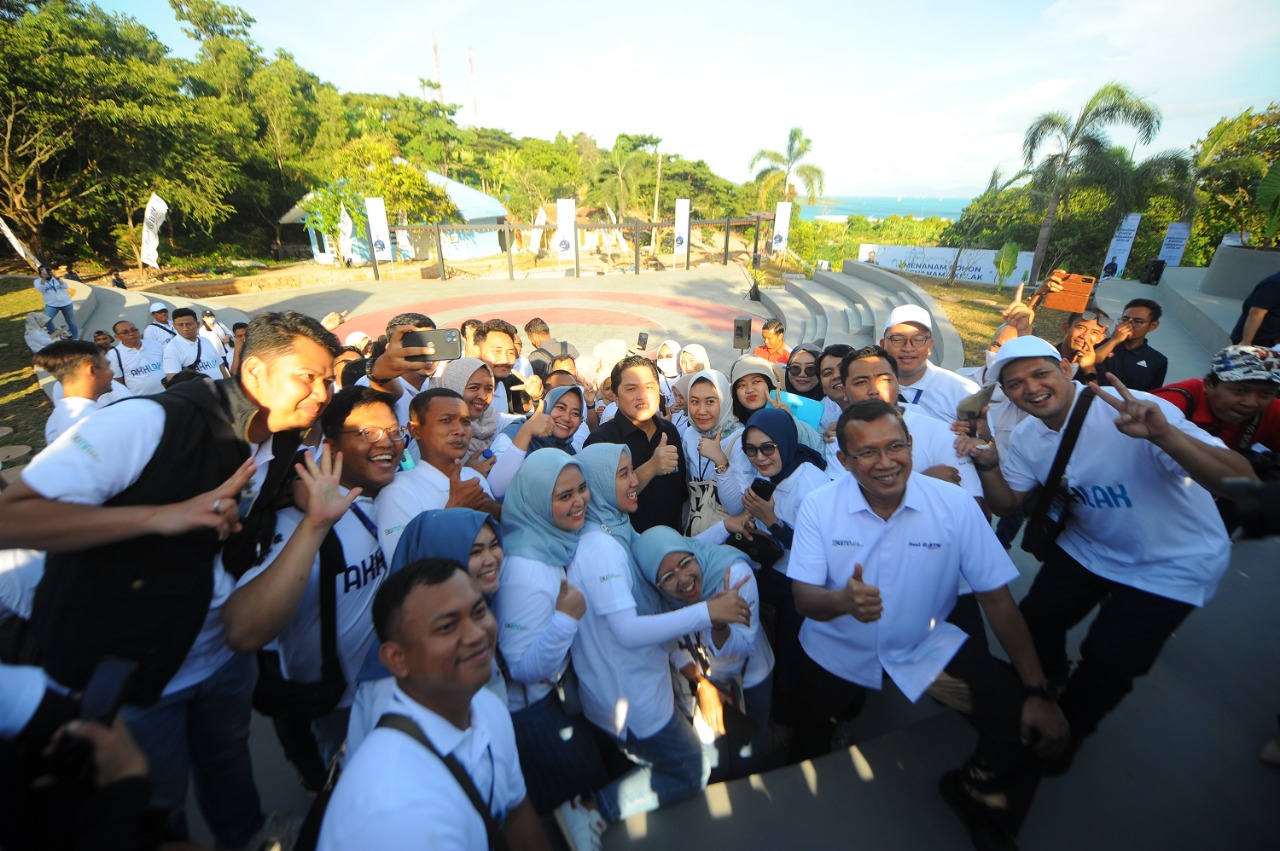 Peresmian Selasar Siger BTN di Kawasan Bakauheni Harbour City  Lampung