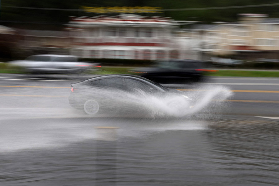 Peringatan Badai Di Bay Area California