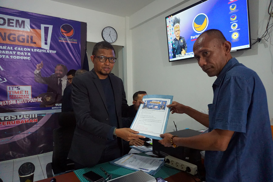 Pembukaan Pendaftaran Caleg NasDem Papua Barat Daya