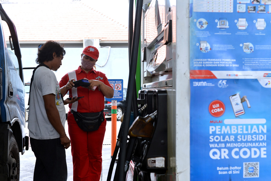 Jelang Pemberlakuan QR Code Untuk Pembelian Solar Subsidi