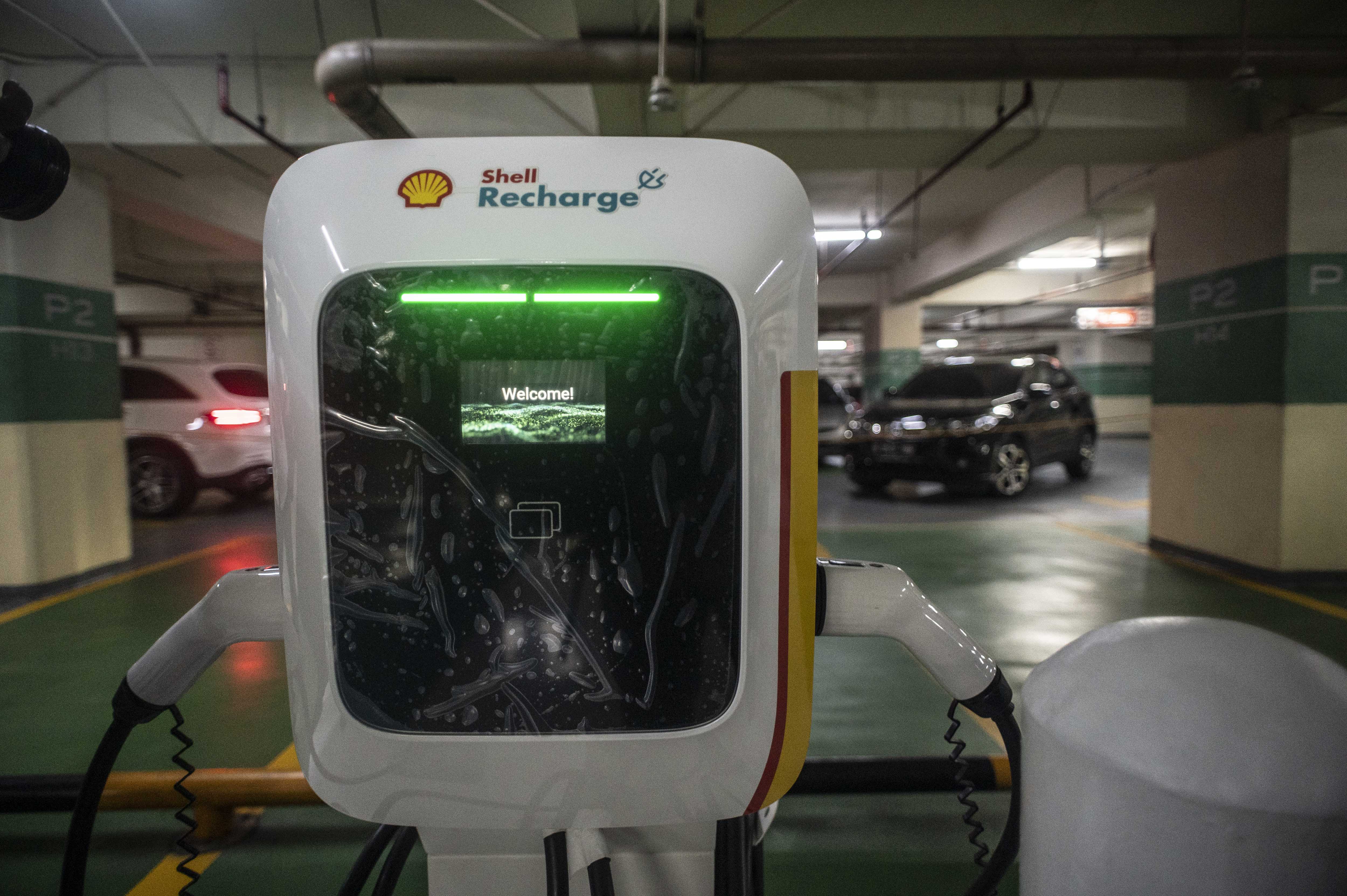 Stasiun Pengisian Kendaraan Listrik Umum (SPKLU) Shell Recharge