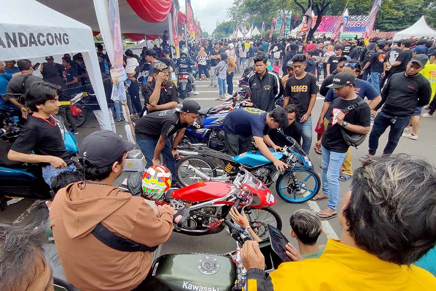 Gelaran Balap Jalanan di Kemayoran Diikuti 1.124 Pembalap  