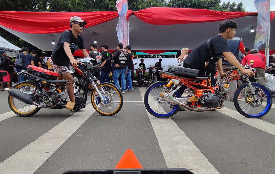 Gelaran Balap Jalanan di Kemayoran Diikuti 1.124 Pembalap  