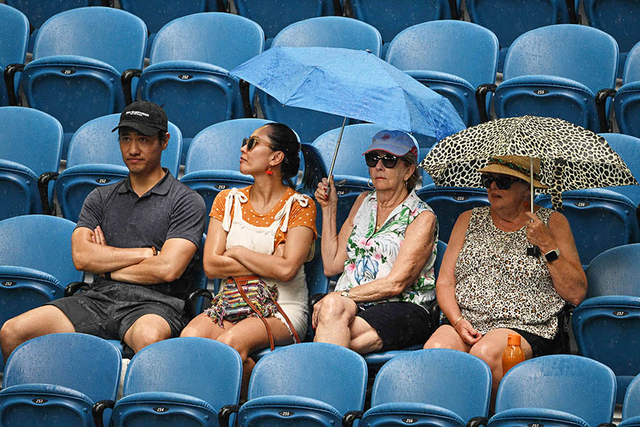 Keringkan Lapangan Karena Hujan dalam Australia Open 