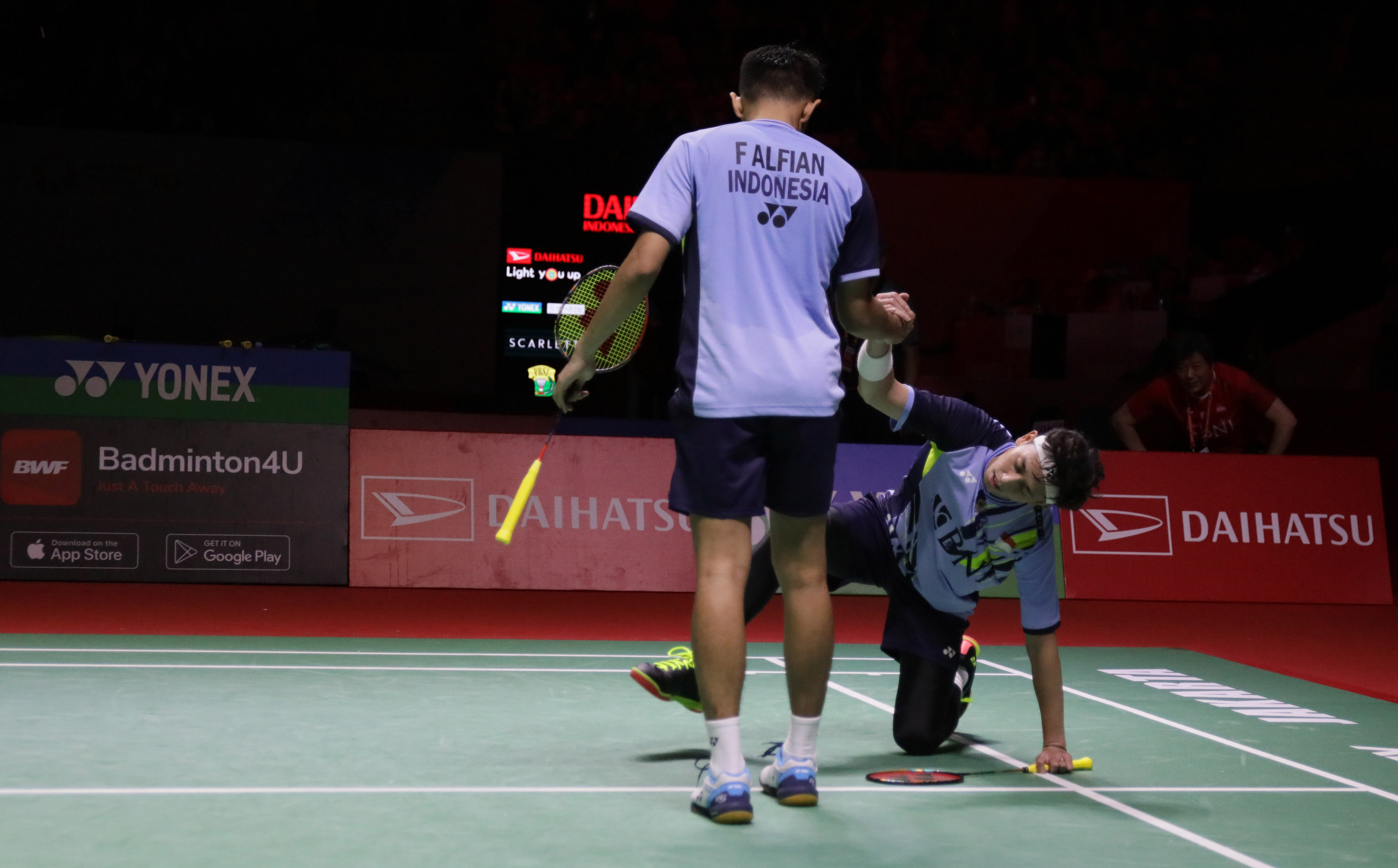 Langkah Fajar/Rian Terhenti di Perempatfinal Indonesia Masters 2023