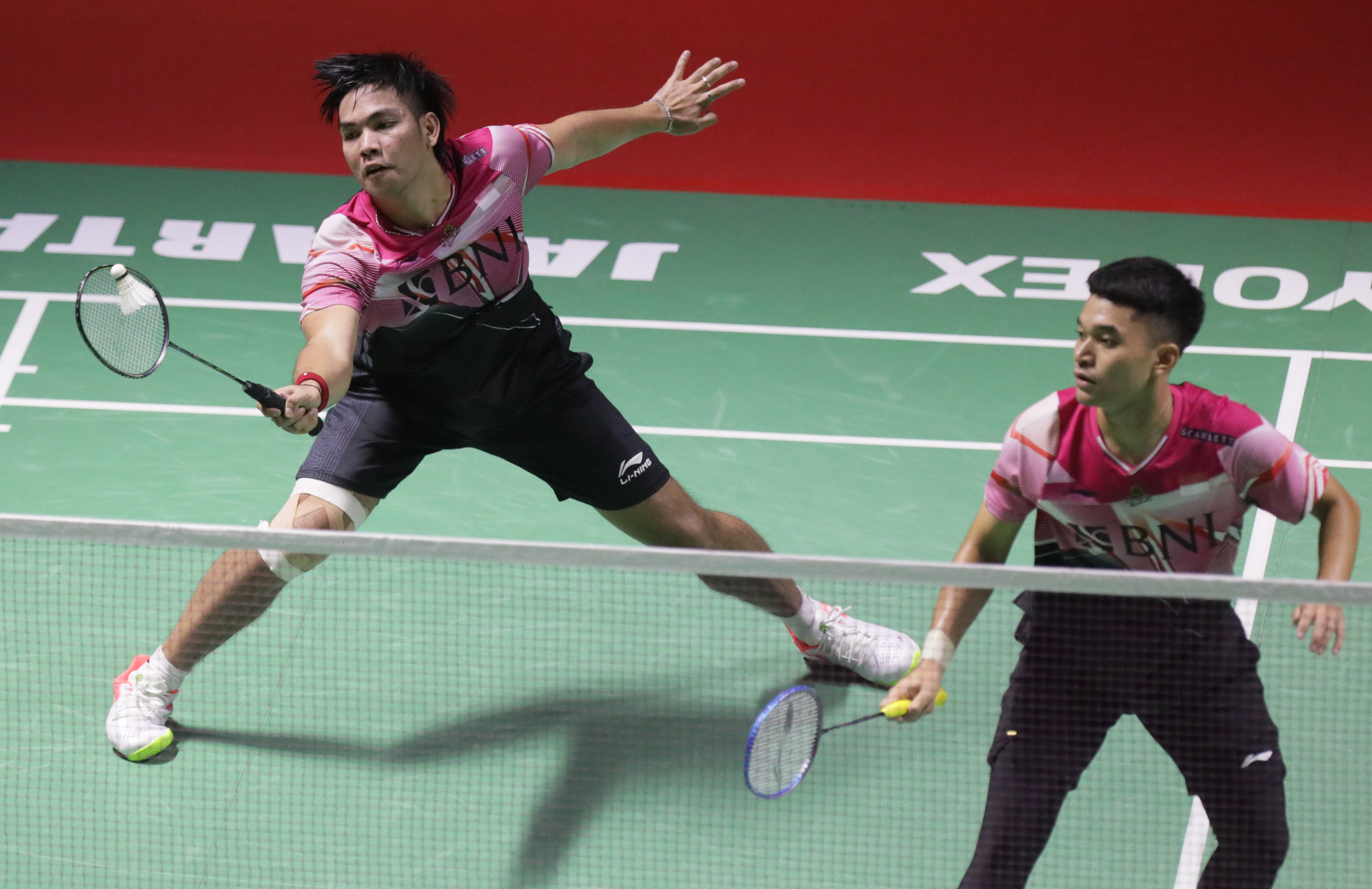 Leo/Daniel Tembus Semifinal Indonesia Masters 2023