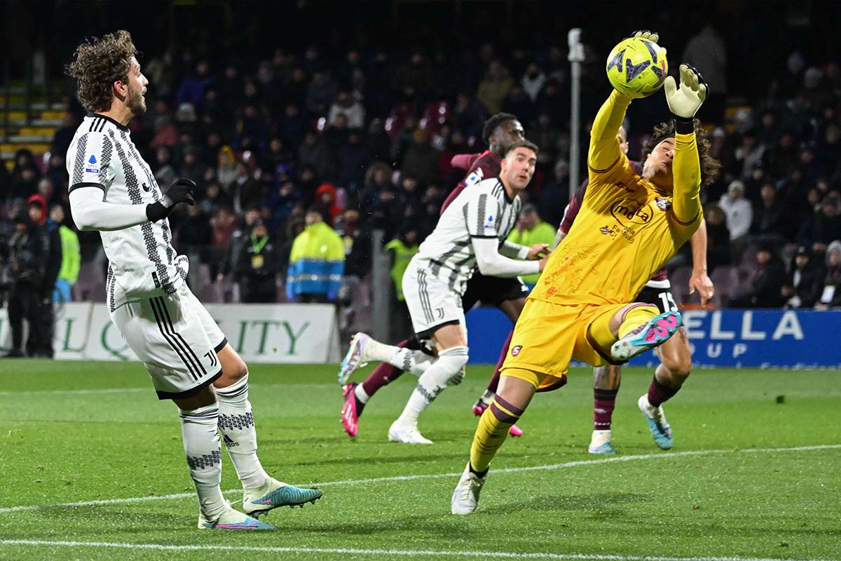 Juventus Menang 3-0 di Markas Salernitana