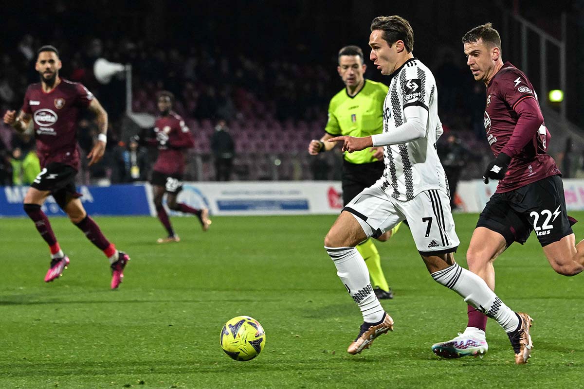 Juventus Menang 3-0 di Markas Salernitana