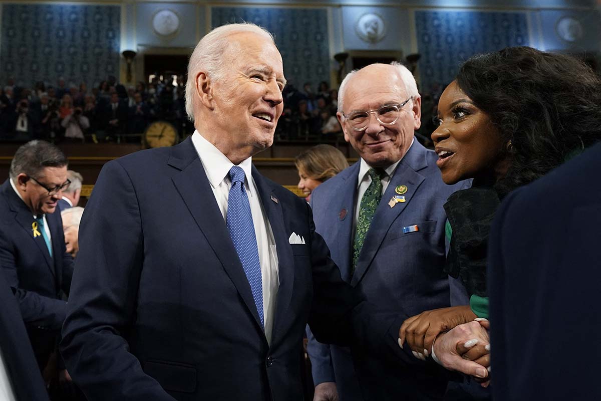 Pidato Kenegaraan Presiden Biden 
