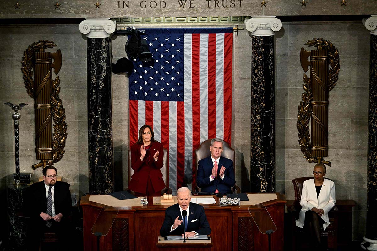 Pidato Kenegaraan Presiden Biden 