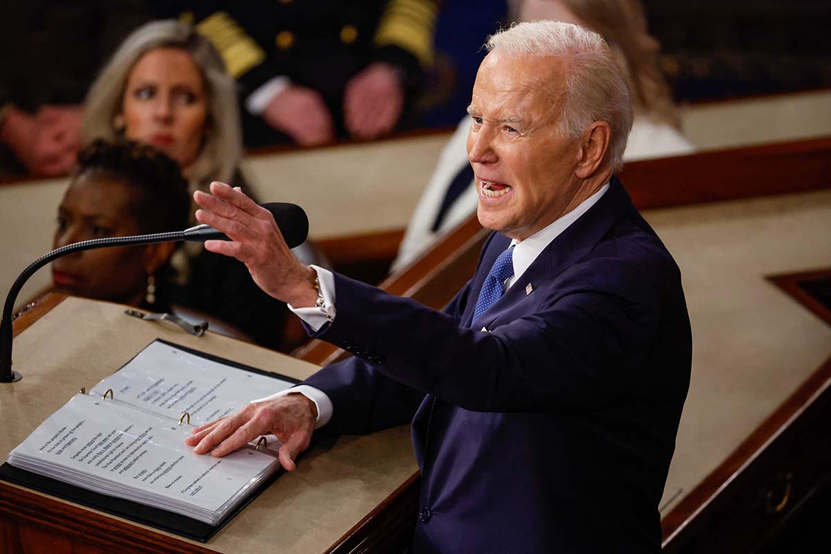 Pidato Kenegaraan Presiden Biden 