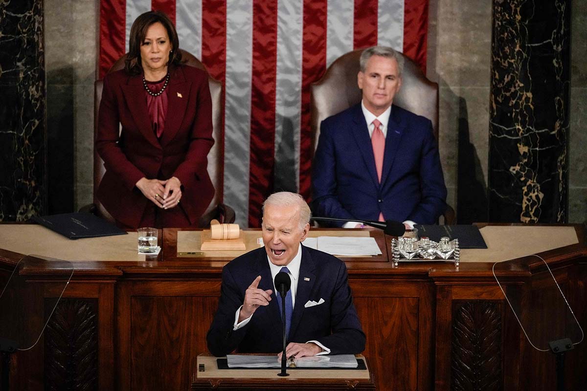 Pidato Kenegaraan Presiden Biden 