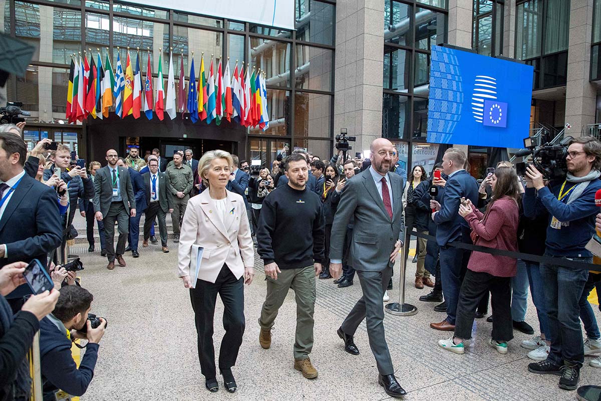 Presiden Ukraina Hadiri KTT Uni Eropa