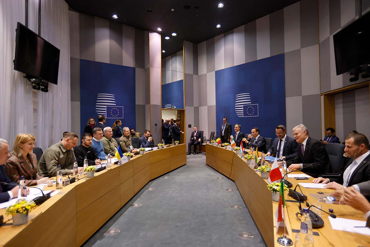 Presiden Ukraina Hadiri KTT Uni Eropa