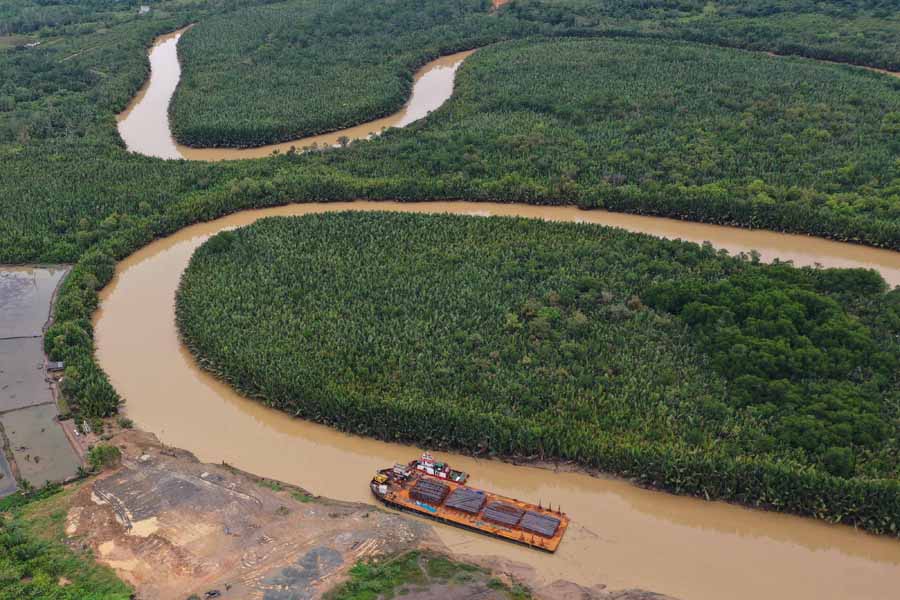 Kendala Pengiriman Material Logistik Pembangunan IKN