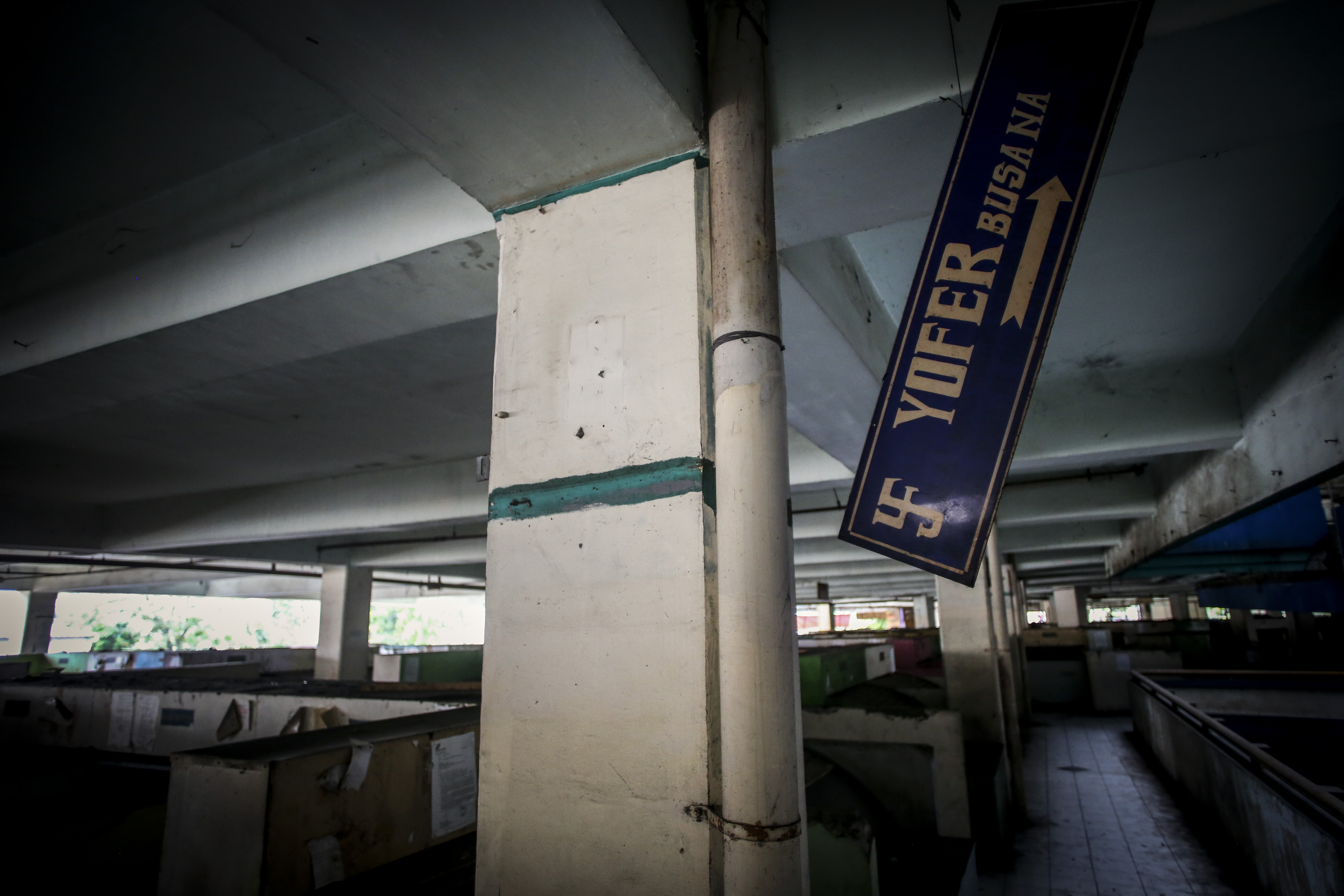 Kondisi Pasar Tanah Abang Blok G Memprihatinkan