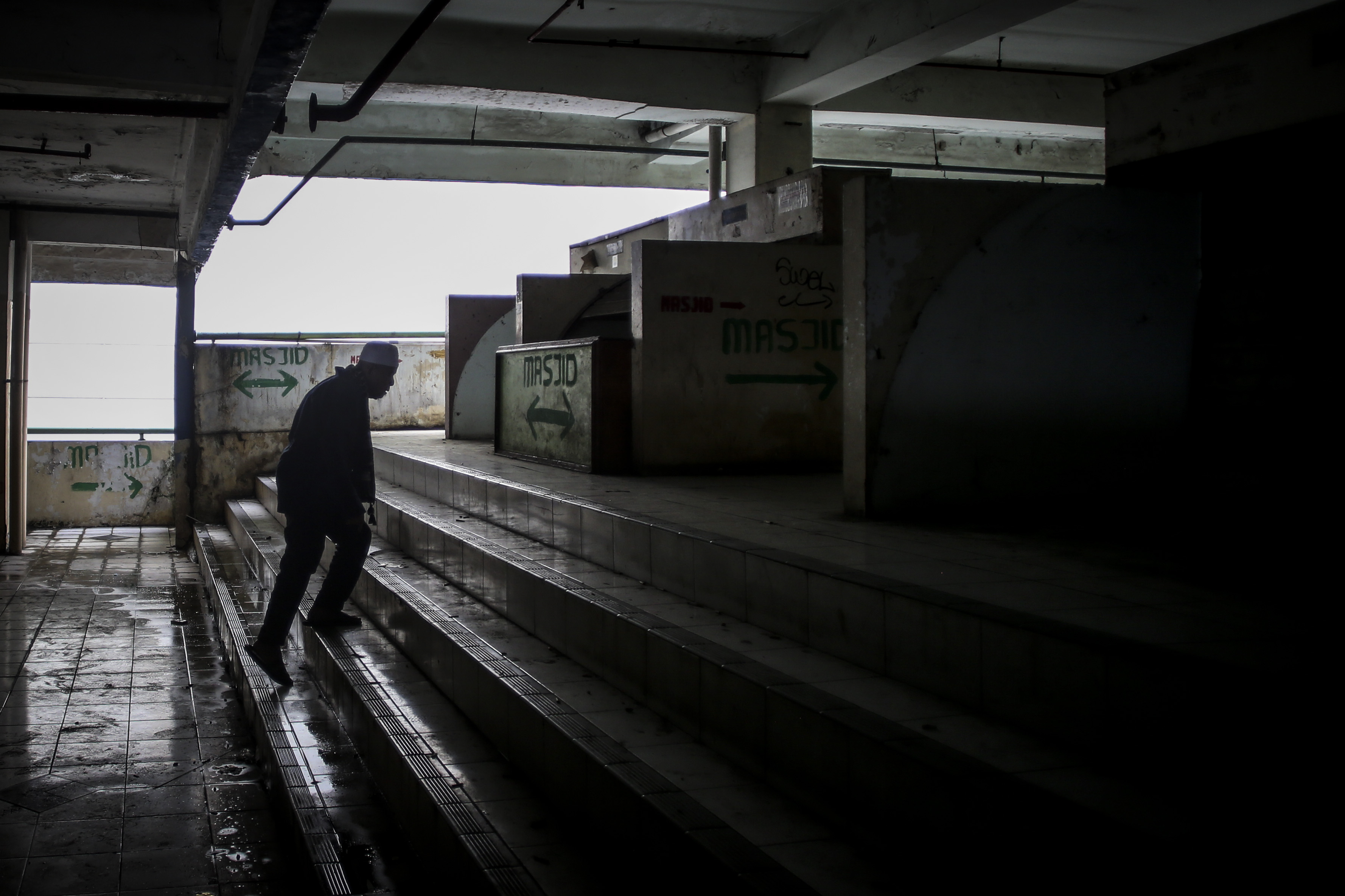 Kondisi Pasar Tanah Abang Blok G Memprihatinkan