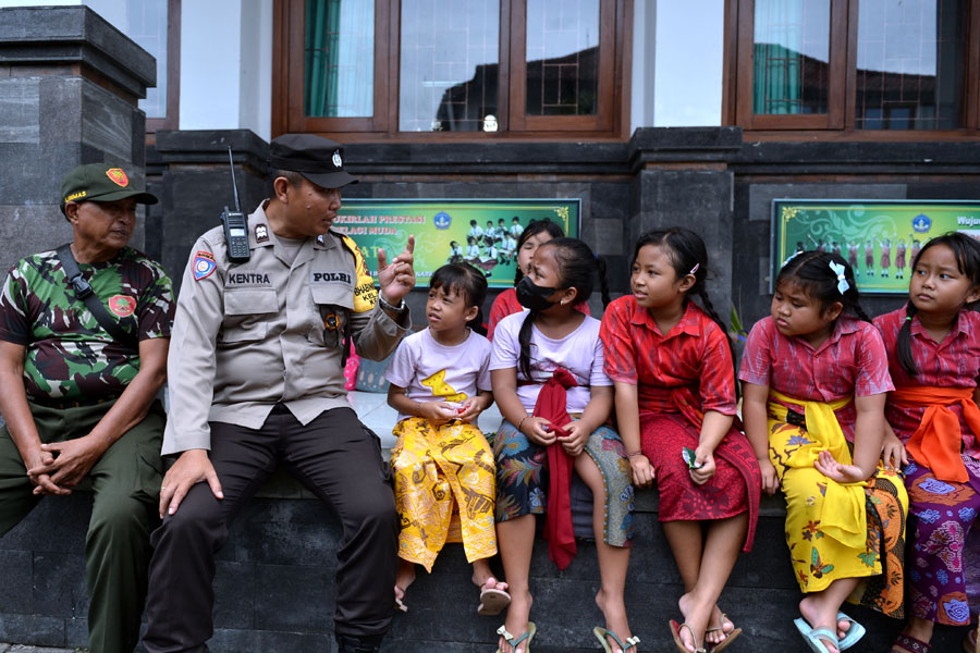 Penjagaan Sekolah Waspadai Penculikan Anak