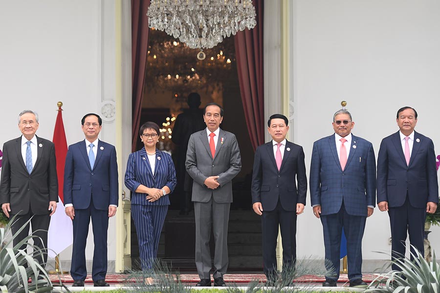Presiden Terima Kunjungan Menlu Negara Asean