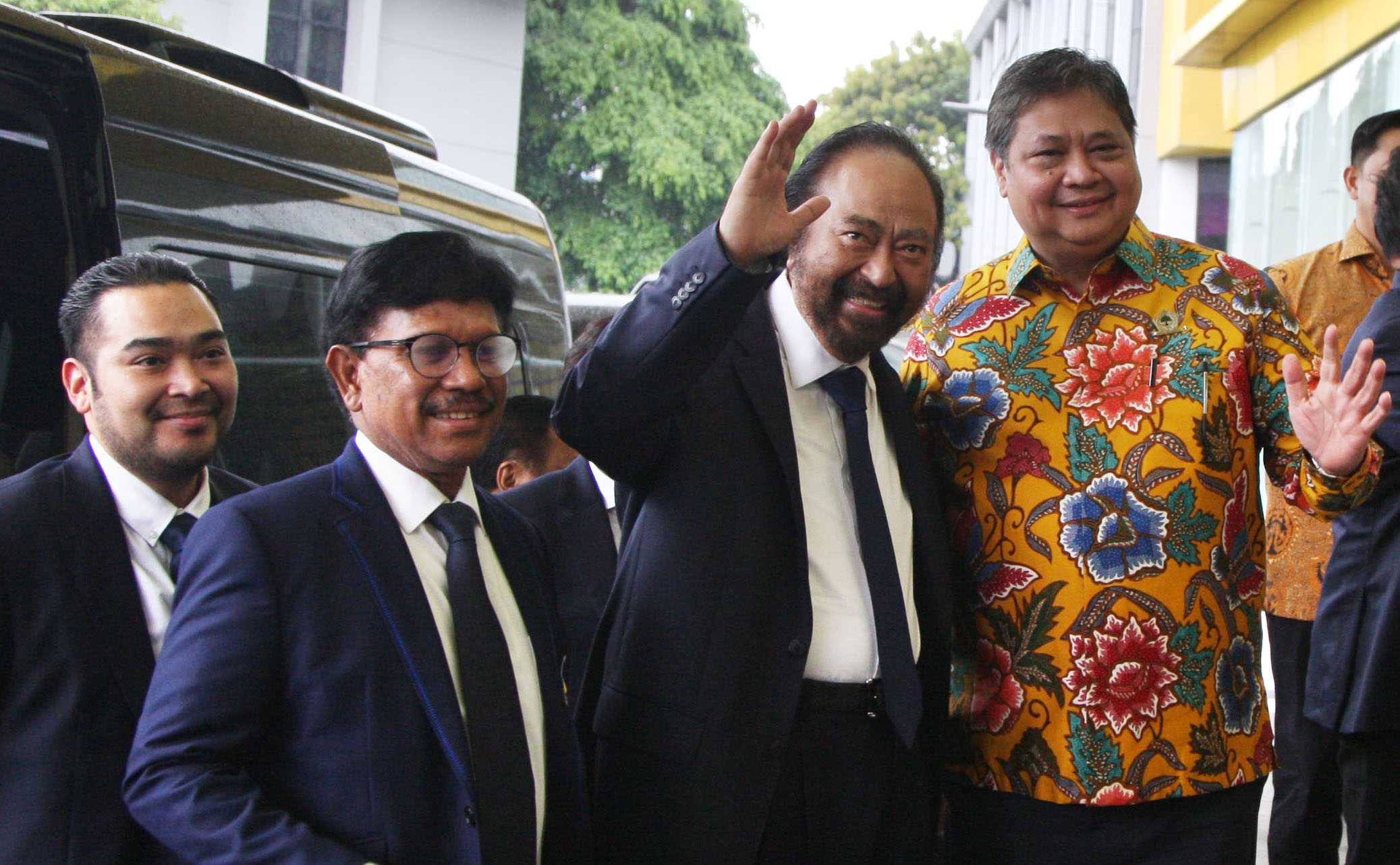 Partai NasDem Sambangi Partai Golkar