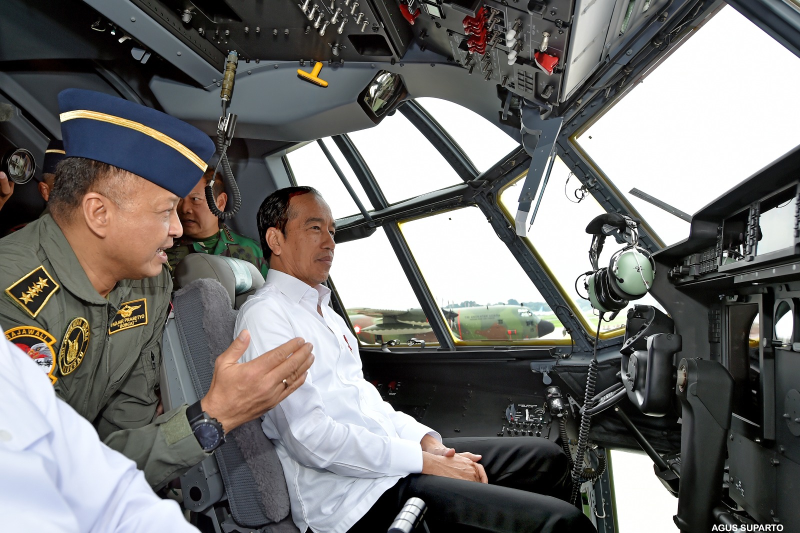 Presiden Tinjau Pesawat Baru TNI AU 