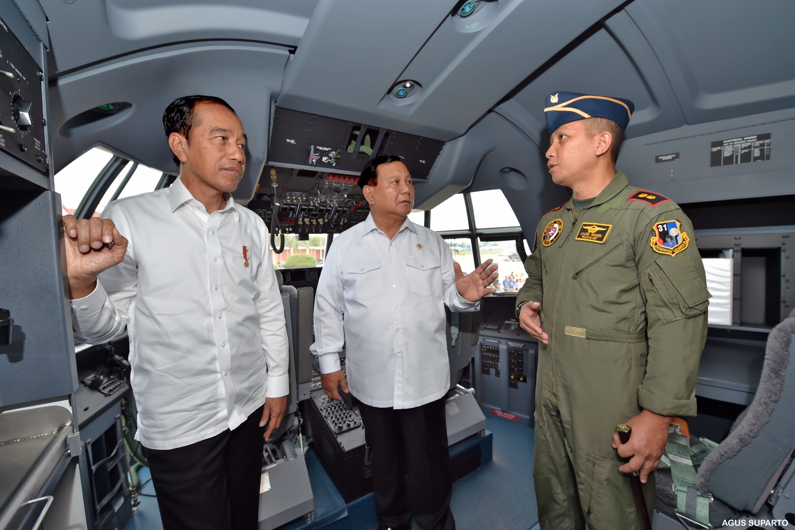 Presiden Tinjau Pesawat Baru TNI AU 