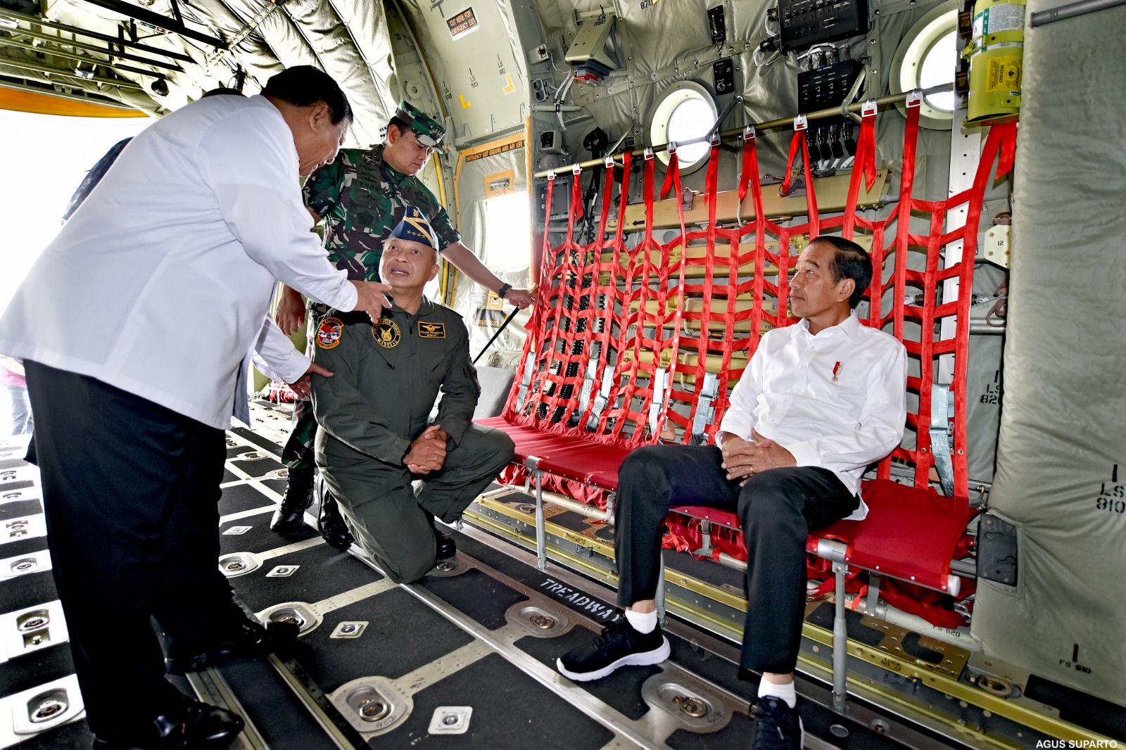 Presiden Tinjau Pesawat Baru TNI AU 