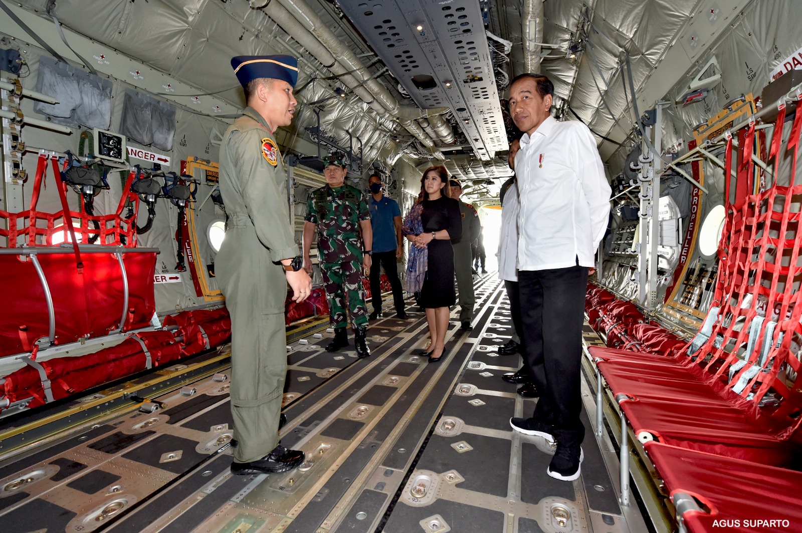 Presiden Tinjau Pesawat Baru TNI AU 