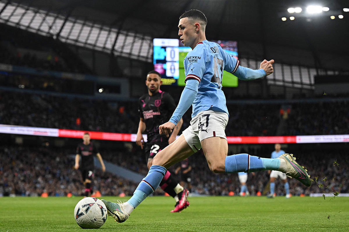 Manchester City ke Semifinal Piala FA Setelah Bantai Burnley 6-0