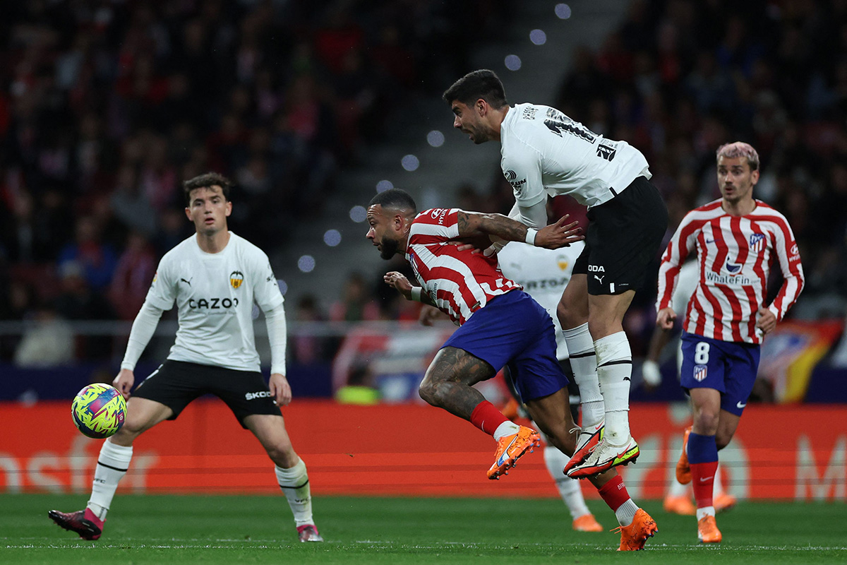 Atletico Madrid Menang Telak 3-0 atas Valencia